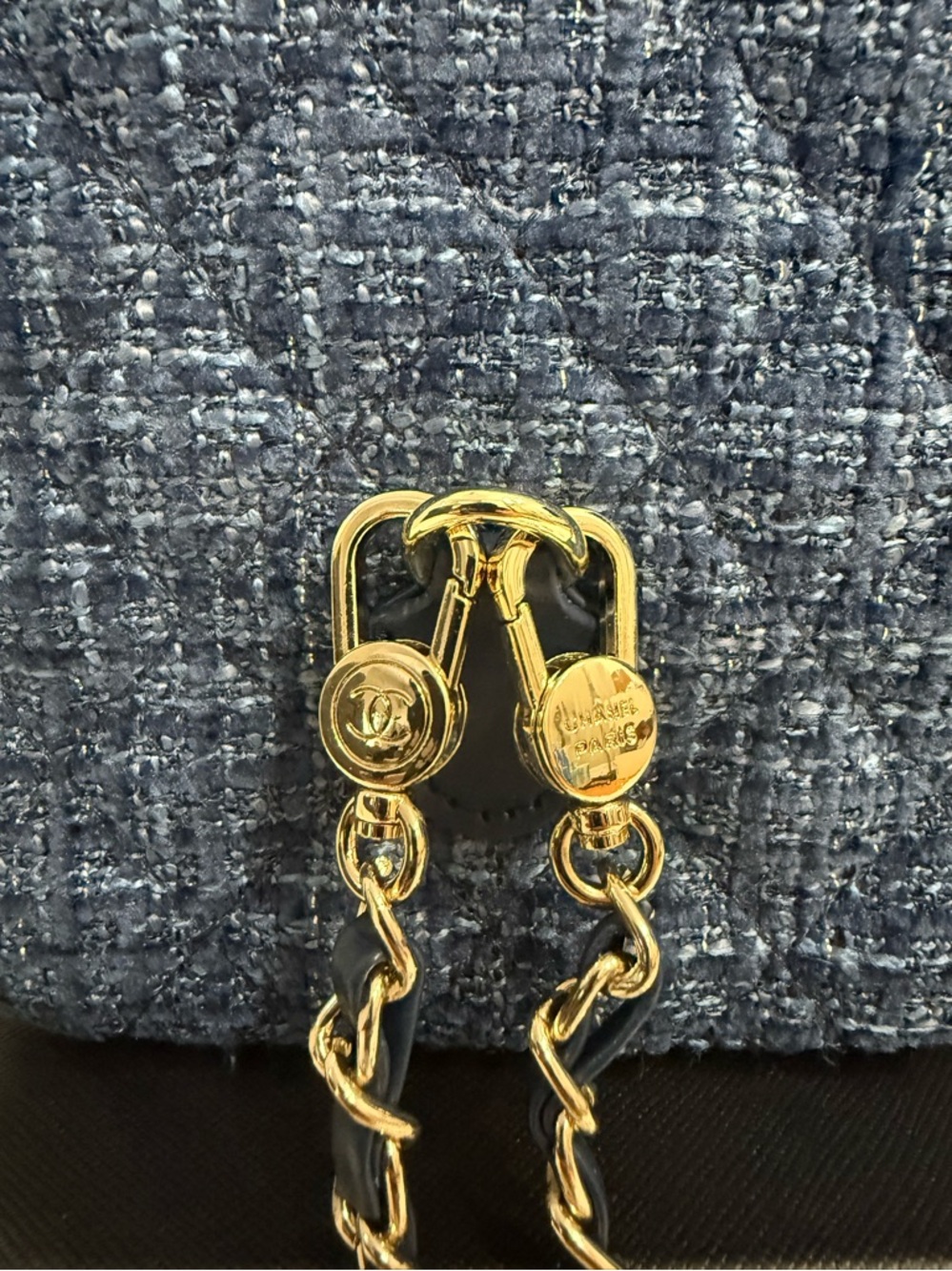 Blue Tweed CC Backpack - Picture 5 of 10